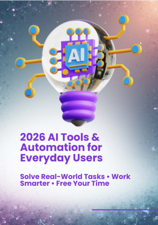 2026 AI Tools & Automation for Everyday Users: Solve Real-World Tasks, Work Smarter, Free Your Time